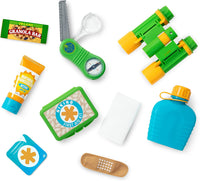 Melissa & Doug Lets Explore Hiking Play Set 23 Pieces Toddler Nature Toys for Kids Ages 3+