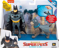 Fisher-Price DC League of Super-Pets Batman & Ace the Hound Poseable Figure