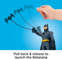 Fisher-Price DC League of Super-Pets Batman & Ace the Hound Poseable Figure