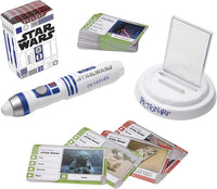 Pictionary Air Star Wars Family Drawing Game for Kids and Adults with R2-D2 Lightpen and Two Levels of Clues, HHM48