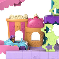 Polly Pocket Dolls HPV39 Pollyville Drive-In Movie Theatre Playset