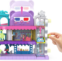 Polly Pocket Dolls HPV39 Pollyville Drive-In Movie Theatre Playset
