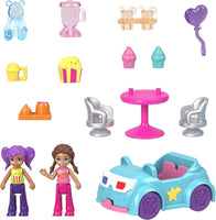 Polly Pocket Dolls HPV39 Pollyville Drive-In Movie Theatre Playset