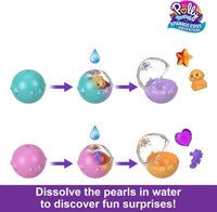 Polly Pocket Sparkle Cove Adventure Playset HPV40 with Dolls and Carry Case