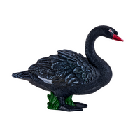 Black Swan Toy Realistic Water Bird Model