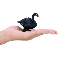 Black Swan Toy Realistic Water Bird Model