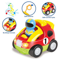 SOKA My First Remote Controlled Car for Toddlers with Light and Sound Red