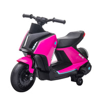 HOMCOM 6V Kids Electric Pedal Motorcycle Ride-On Toy Battery Powered Motorbike