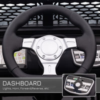 HOMCOM 12V Kids Electric Ride On Car Truck Off-road Toy Remote Control BLACK