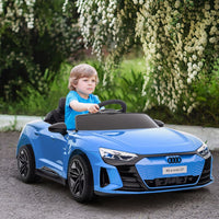 Audi RS e-tron GT Licensed 12V Kids Electric Ride on with Remote BLUE