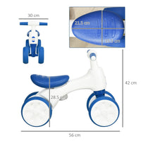 AIYAPLAY Baby Balance Bike for Ages 18-36 Months with Anti-Slip Handlebars No Pedal