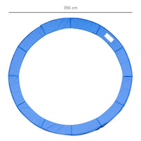 HOMCOM 13ft Replacement Trampoline Surround Pad Spring Cover Padding Blue