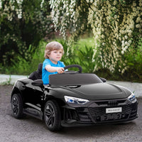 Audi RS e-tron GT Licensed 12V Kids Electric Ride on with Remote BLACK