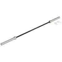 Barbell Bar for 2" 5cm Weight Plates Home Gym Weight Lifting Bar 210cm 20kg