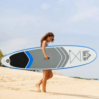 Outsunny 10ft Inflatable Stand-Up Paddle Board SUP Accessory Carry Bag Paddle Pump Leash