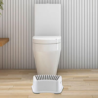 Child Foot Step Stool Anti-Slip Cover on Top For Children Practical Non-Slip Toilet Step for Toddlers Black