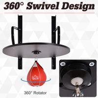 HOMCOM Speed Bag Boxing Hanging Platform Kit Wall-mounted Punching Ball
