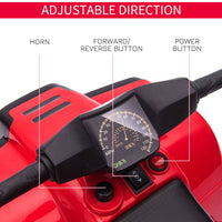 HOMCOM 6V Kids Ride on Cars Electric ATV Quad for 18-36 months Toddlers RED & BLACK