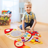 Soka Wooden Toy Deco for Children Toddler ROCKET