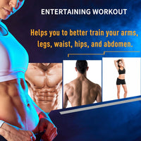 HOMCOM Trampoline Outdoor Bouncer Jumper Adjustable Handle Adult Kid Pink