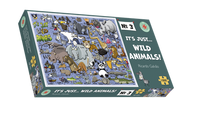 It's Just Wild Animals, Ricardo Galvao, 1000 Piece Jigsaw Puzzle