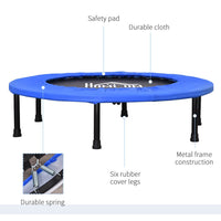 HOMCOM 36" Trampoline Indoor Outdoor Rebounder Mini Jumper Sports Game Home