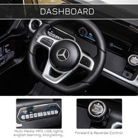 Mercedes Benz G500 12V Kids Electric Ride On Car Remote Control BLACK
