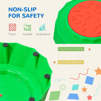 Outsunny Eight-Piece Kids Stepping Stones Non-Slip Surface & Bottom for Kids