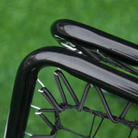 HOMCOM Adjustable Angle Rebounder Football Baseball Training Set All Weather Double Sided