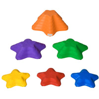 Outsunny Six-Piece Balance Stepping Stones Stackable Non-slip Obstacle Course