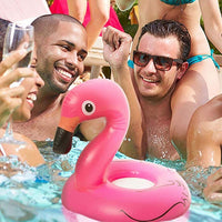 Soundz Waterproof Inflatable Flamingo Bluetooth Speaker Bath Pool PINK