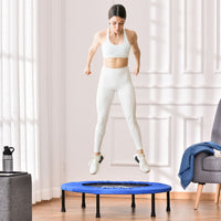 HOMCOM 36" Trampoline Indoor Outdoor Rebounder Mini Jumper Sports Game Home