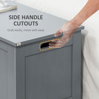 Large Storage Box Toy Chest Cabinet Unit Organizer with Lid & Safety Hinges