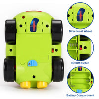 SOKA My First Remote Controlled Car for Toddlers with Light and Sound Red