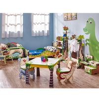 Fantasy Fields Dinosaur Kingdom Hand Crafted Kids Wooden Bookcase TD-0069A