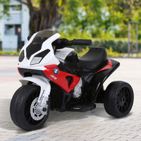 BMW Licensed Electric Kids Ride on Motorcycle with Headlights Music RED