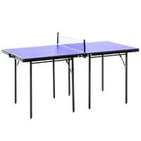 Table Tennis Mini Ping Pong Folding Portable Set Games Play Sport Net