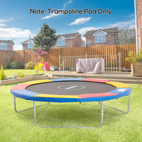 HOMCOM 10ft Replacement Trampoline Surround Pad Spring Cover Padding Multicolour