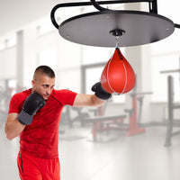 HOMCOM Speed Bag Boxing Hanging Platform Kit Wall-mounted Punching Ball