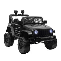 HOMCOM 12V Kids Electric Ride On Car Truck Off-road Toy Remote Control BLACK