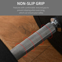 HOMCOM 30KG Adjustable Dumbbells Weight Set Hand Weight for Body Fitness