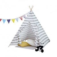 Neo Large Canvas Children Indian Tent TeePee Kids Wigwam Playhouse
