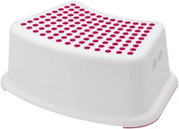 Child Foot Step Stool Anti-Slip Cover on Top For Children Practical Non-Slip Toilet Step for Toddlers Pink