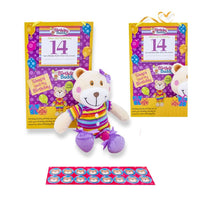 Birthday Buddy Girl Count Down Birthday Bear Toy