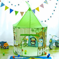 SOKA Play Tent Pop Up Indoor or Outdoor Garden Owl Playhouse Tent for Kids Childrens