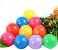 100 Pack Pit Balls Multi Coloured Soft Toddler Play Balls Play Activities BPA Free