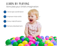 Straame PlayBalls Pit Balls Toddler Multicolour 400 pcs
