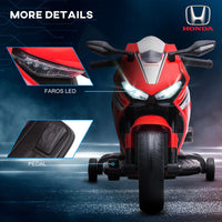 Honda CBR1000RR Licensed 6V Kids Electric Motorbike Ride On Car for 3-5 Years RED