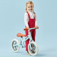 HOMCOM Kid Balance Bike Children Bicycle Adjustable Seat 2-5 Years No Pedal BLUE