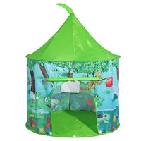 SOKA Jungle Adventure Play Tent: Portable Foldable Green Pop Up Garden Playhouse Tent